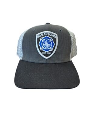 San Antonio Fire Department Embroidered Logo Trucker Cap